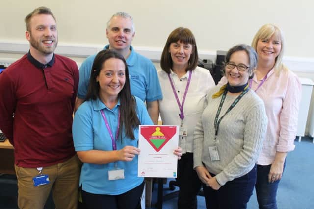 Overall Winners in the Western Trust's Choose to Loose programme who lost the most weight were the 'Waist Removal Team, ICT Department, Altnagelvin Hospital