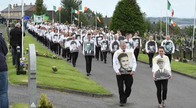 The annual commemoration at the City Cemetery will take place on Sunday.