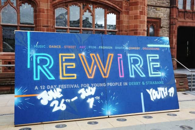 The Rewire festival is under way acros Derry & Strabane. (Lorcan Doherty photography)