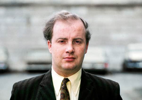 A young Ivan Cooper pictured at Stormont in 1970,