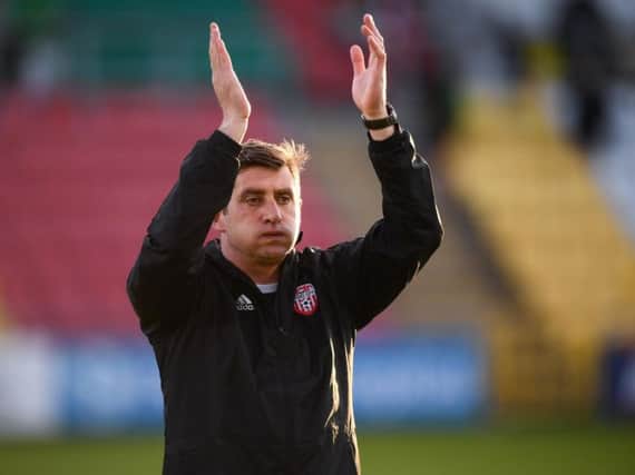 Declan Devine's Derry City side battled hard for a point at Dalymount Park.
