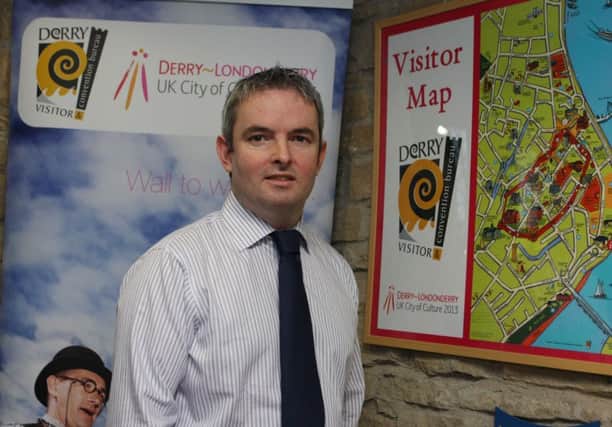 Visit Derry General Manager Odhran Dunne.  (2701JB60)