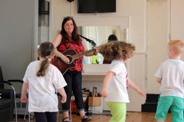Early years music & movement facilitator Bernie Doherty, who will join a massive list of industry leaders, artists and facilitators have been announced for the 27th Playhouse Children and Teens Art Festival this month.