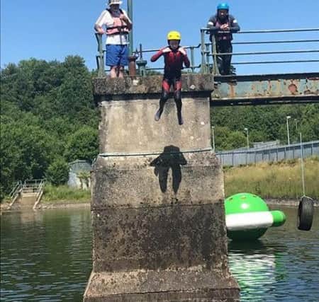 Why not take the plunge and do a pier jump for only £2?