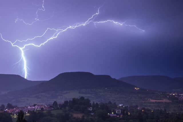 The Met Office issued the weather warning on Friday morning.