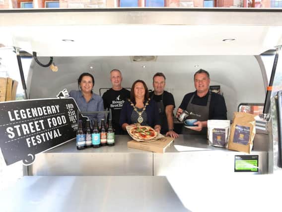The street food festival opens this evening.