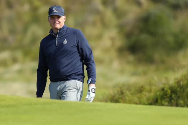 Gary McNeill in action at the 148th Open Championship