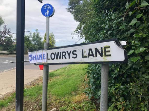 'Shane' Lowry's Lane, Derry. (Photo: Andrew Quinn)
