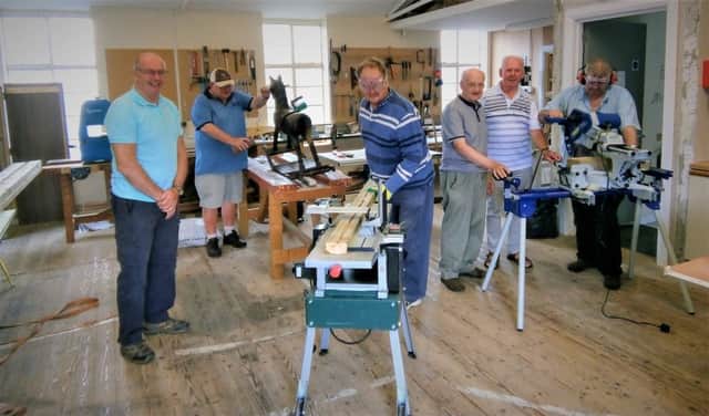 Eglinton Men's Shed members have been awarded funding.