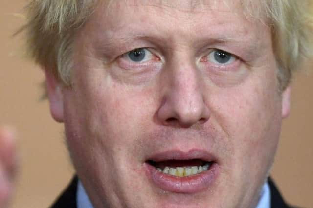 Boris Johnson.