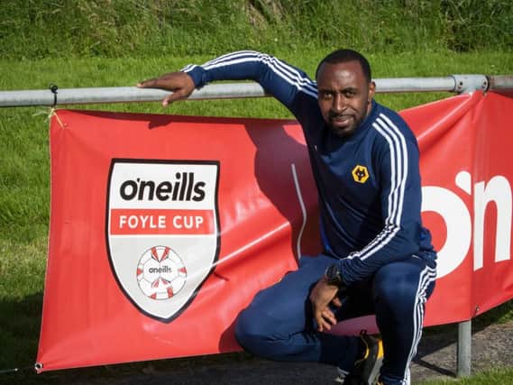 Wolves coach, Darius Vassell has been impressed by the O'Neills Foyle Cup.