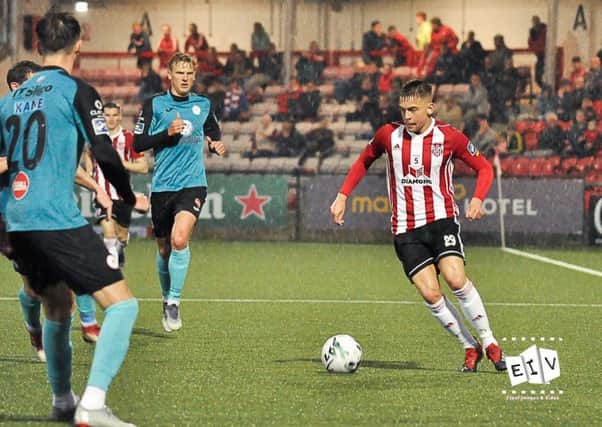Derry City's Jack Malone has signed his first professional contract with his home town club. Picture by Kevin Morrison