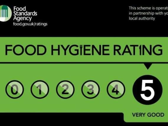 Food hygiene rating.