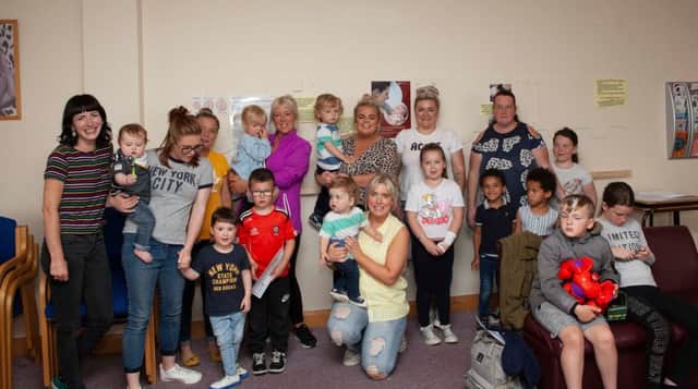 Some of the local parents who have taken part.
