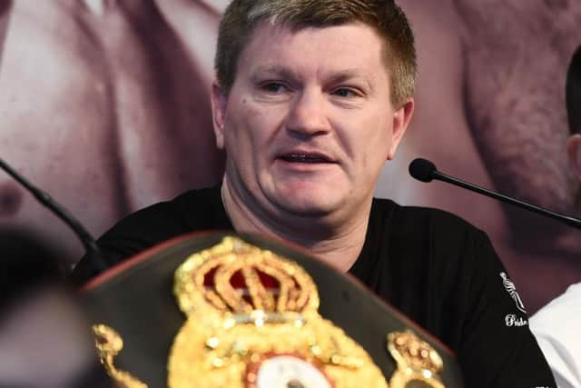 Former two time world champion Ricky Hatton is backing plans to bring professional back to Derry City