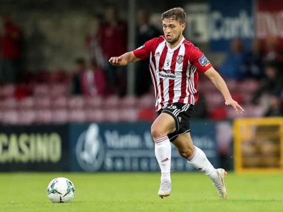 Eoghan Stokes has left Derry City for Cork.