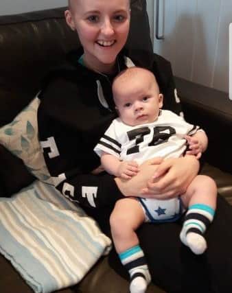 Caleb pictured with the late Alexandra Johnston