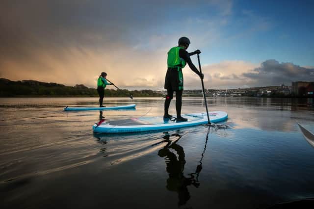Stand up paddle boarders are to take on the 'Wave Sweepers' challenge this Saturday