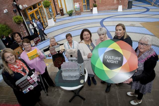 The Mayor of Derry City and Strabane District Council, Michaela Boyle, pictured at the Garden of Reflection, Bishop Street for the launch of this years Culture Night 2019. This years event will be held on Friday, September 20. Included in photo are Sharon Meenan, Arts Development Officer, DCSDC and ladies from Crafting the City who will launch their exhibition as part of Culture Night.