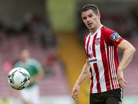 Derry City defender is hoping to win his first piece of silverware with the Candy Stripes next week.