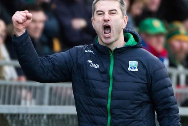 Rory Galagher has received a ringing endorsement from former Oak Leaf boss Damian McErlain