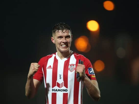 Eoin Toal has emerged as a key player for Declan Devine's Derry City this season.