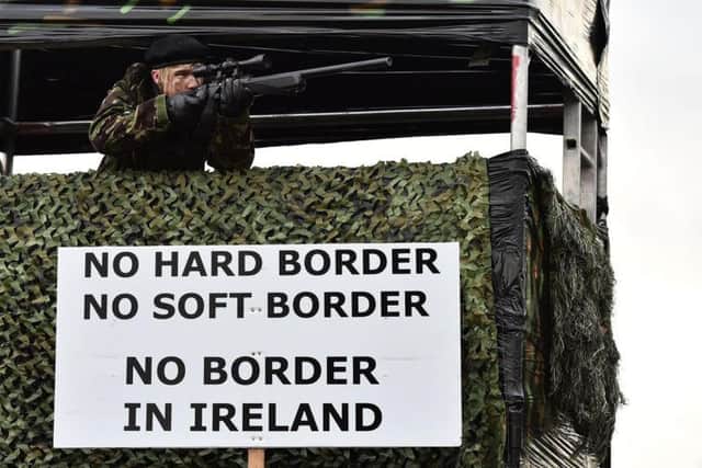 A No Deal Brexit could see a return to a hard border in Ireland. (Photo: Getty Images)