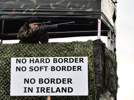A No Deal Brexit could see a return to a hard border in Ireland. (Photo: Getty Images)