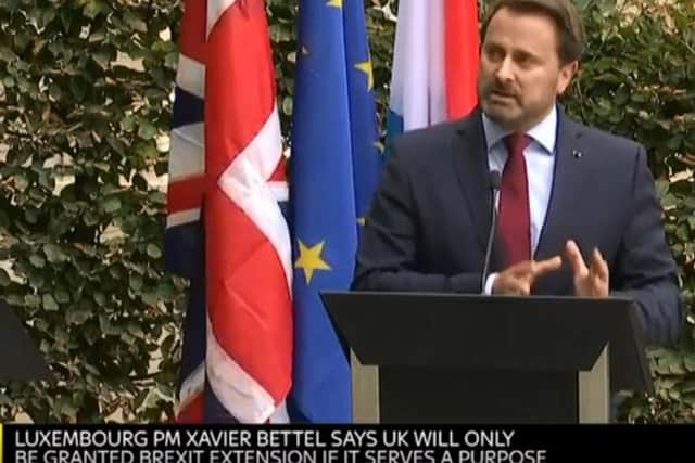 Prime Minister, Boris Johnson, refused to take part in a joint press conference with the prime minister of Luxembourg, Xavier Bettel, on Monday afternoon.