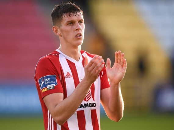 Derry City's Eoin Toal.