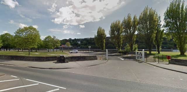 The Council owned car park on Foyle Road. (Google Earth)