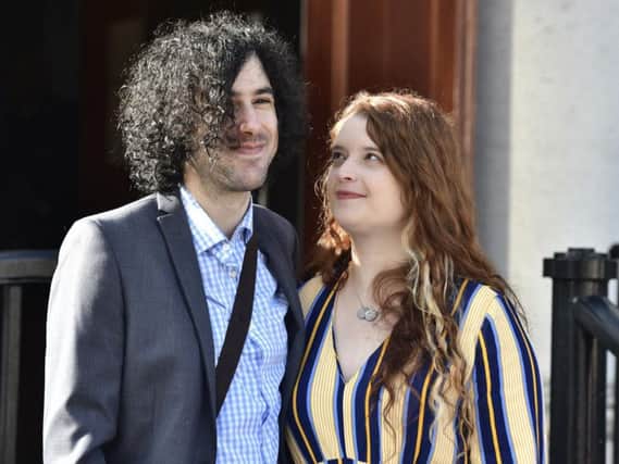 Emma DeSouza pictured with her husband Jake. (Photo: Pacemaker)