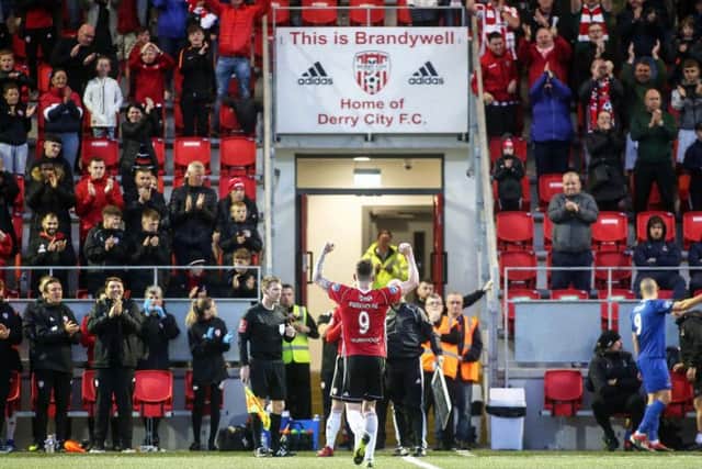 Sheffield United's David Parkhouse has become a fans' favourite with Derry City after plundering 19 goals in his first season.