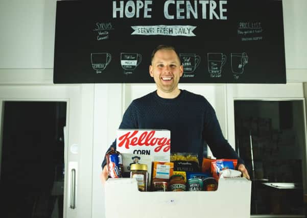 Pictured at the Hope Centre on 40 Duke Street in Derry is John Loughery, a member of the leadership team at the Hope Centre and Cornerstone City Church.