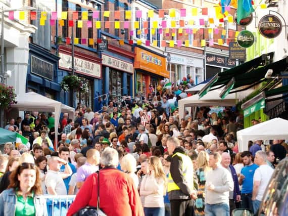 The Fleadh in Derry in 2013.