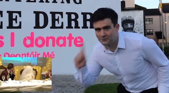 Peter McBay's best man's speech at his brother's wedding has gone viral and has been viewed over 200,000 times