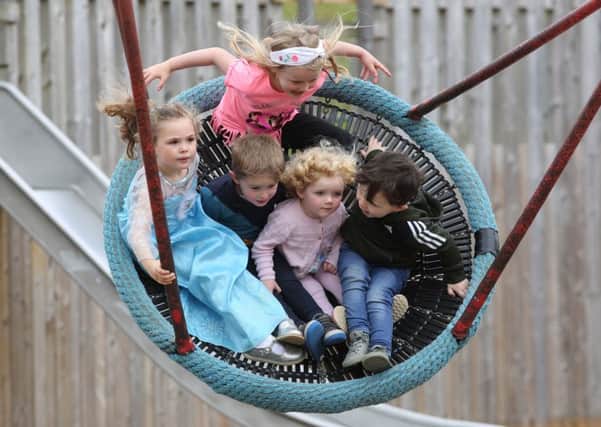 Local people are being urged to give their views on play parks in their area. (Photo Lorcan Doherty)