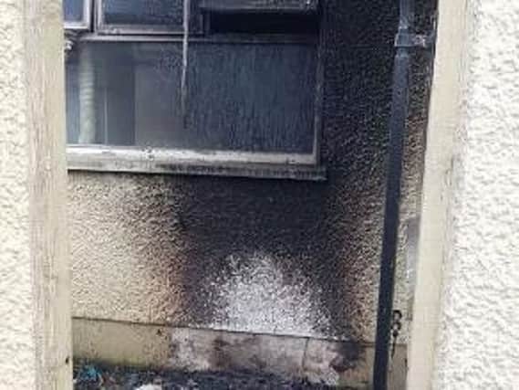 Scorch damage was sustained at a property in Derry after warm ash was placed in a bin.