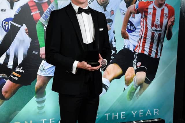 David Parkhouse was named in the PFAI Team of the Year for 2019.