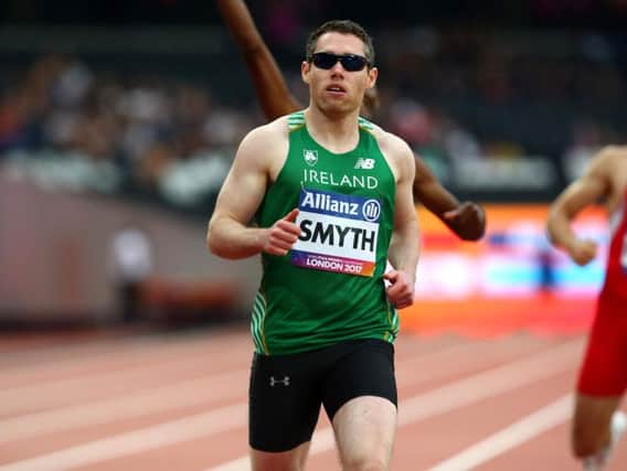 Jason Smyth won 100m gold in Dubai.