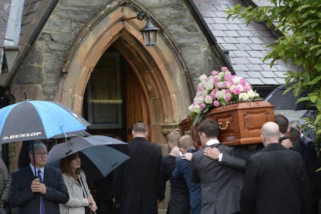 The funeral of former Mayor, Marlene Jefferson at St. Augustine's Church on Wednesday. INLS3415-101KM