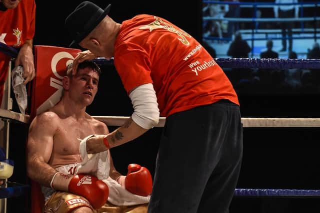 Eamonn O'Kane lost his IBF world title eliminator against Tureano Johnson at Madison Square Garden on Saturday night.