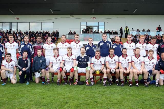 Robert Emmets GAC, Slaughtneil.
(Photo Lorcan Doherty /Presseye.com)
