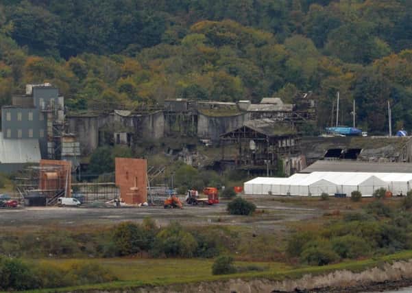 The new Game of Thrones film location on the shores of Larne Lough. INLT 43-002-PSB
