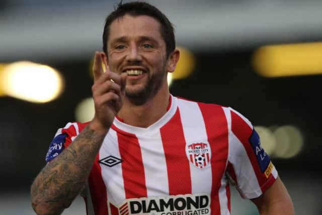 Rory Patterson has signed for Derry City for a second time.