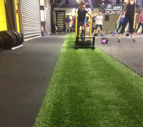 The session ends with a couple of sets on the prowler.