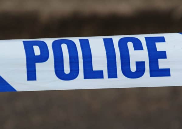 The attempted robbery took place in the Waterside on Saturday.