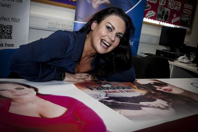 Celebrity stylist, beauty expert and former student Brenda Shankey, pictured at St. Mary's College on Monday afternoon for the launch of her new audiobook 'Be Fabulous - Have It All'. DER0216MC009