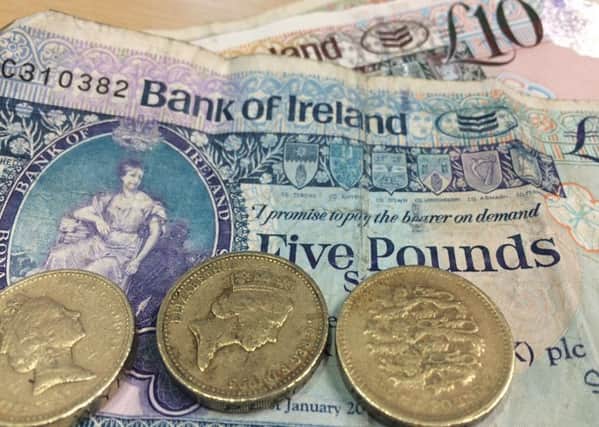 The man discovered the "significant amount" of money near Abbey Street.