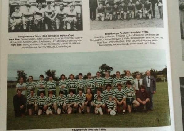 Faughanvale Parish Memories looks back at sport in the area.